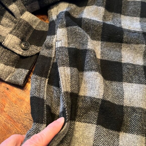 Jachs New York Blk & Grey Wool Shacket XXL - Picture 8 of 16